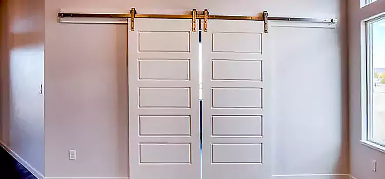 Glass Barn Door with Installation Hardware Kit Fort Dodge